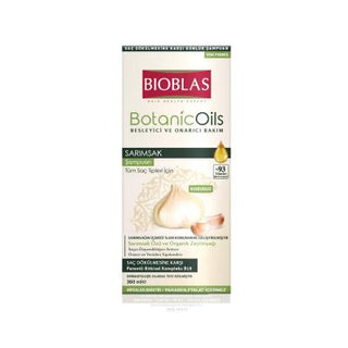 Bioblas Botanic Oils Garlic Shampoo for Hair Loss Prevention - 12.18 fl oz - Natural Hair Care Bioblas Garlic Shampoo for Hair Loss - Natural & Organic garlic shampoo, hair loss prevention shampoo, organic hair care, natural shampoo, Bioblas Botanic Oils, hair nourishment, scalp care, natural hair care products, hair strengthening, anti-hair loss, organic shampoo, herbal hair care