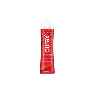 Durex Play Strawberry Flavored Lubricant Gel - 50ml, Intimate Lubricant for Enhanced Intimate Moments Durex Play Strawberry Lubricant Gel - Intimate Pleasure personal lubricant, strawberry flavored lubricant, Durex Play, intimate lubricant gel, sexual wellness product, adult intimate products, couples intimacy, pleasure enhancement, comfortable intimacy, lubricant gel, strawberry flavor, Durex brand, Play product line