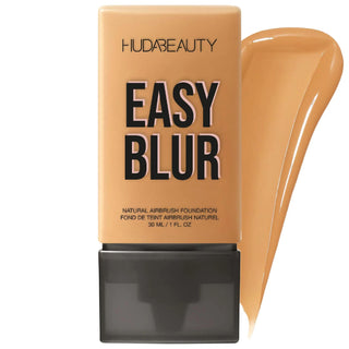 Huda Beauty Easy Blur Natural Airbrush Foundation with Niacinamide - Non-comedogenic, Vegan, Buildable Coverage Huda Beauty Easy Blur Foundation - Natural Airbrushed Finish Natural Airbrush Foundation, Niacinamide Foundation, Non-comedogenic Makeup, Vegan Cruelty-Free Cosmetics, Buildable Coverage Foundation, Huda Beauty, Foundation Makeup, Flawless Finish, Sensitive Skin Friendly, Cruelty-Free Makeup, Vegan Makeup, Airbrushed Finish, Makeup for Acne-Prone Skin, Lightweight Foundation