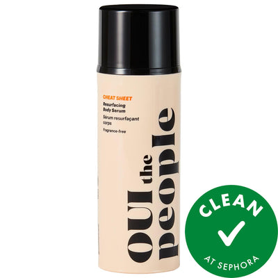 OUI the People Cheat Sheet AHA BHA Body Exfoliant Serum: Skin Resurfacing, Dark Spot Removal, Vegan & Cruelty-Free for S