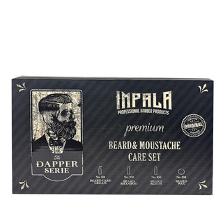 İmpala Beard Care and Styling Set for Men - Comprehensive Grooming Kit İmpala Beard Care Set - Grooming Kit for Men Beard care set, Beard styling tools, Grooming kit for men, İmpala beard care, Men's grooming products, Beard grooming, Grooming tools, Men's personal care, Beard maintenance, Grooming essentials
