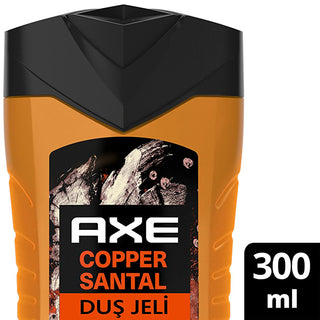 axe copper santal 3-in-1 shower gel, axe premium collection body hair face cleanser, axe shower gel bottle with refreshing scent Axe Premium Collection Copper Santal 3-in-1 Shower Gel - Refreshing Body, Hair & Face Cleanser | 300 ml Axe Copper Santal 3-in-1 Shower Gel - Premium Body Care axe, shower-gel, men-care, 3-in-1, body-wash, hair-wash, face-cleanser, copper-santal, men-products, ai-generated