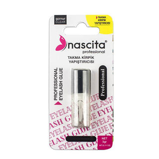 Nascita Transparent Eyelash Adhesive - 3g Professional False Eyelash Glue for Natural Look, Minimizes Visible Residue Nascita 3g Transparent Eyelash Adhesive - Natural Look eyelash adhesive, false eyelash glue, transparent eyelash adhesive, professional eyelash extension glue, natural look eyelash adhesive, beauty products, cosmetics, eyelash extensions, makeup accessories, professional beauty supplies