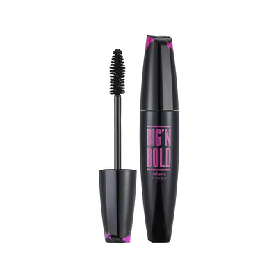 Flormar Big'n Bold Volume Mascara - 15ml Black, Volumizing & Lengthening for Dramatic Eyes