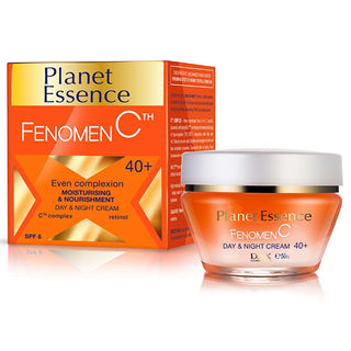Planet Essence Anti-aging Day and Night Cream with Retinol and Vitamin C - 1.69 fl oz Planet Essence Anti-aging Day & Night Cream - Retinol & Vitamin C anti-aging cream, day and night cream, retinol cream, vitamin C cream, anti-wrinkle cream for 40+, moisturizing cream with UVA and UVB protection, skincare for mature skin, anti-aging skincare, retinol skincare, vitamin C skincare, day cream, night cream, multi-functional cream, lightweight moisturizer, non-greasy cream, makeup base, skincare routine, anti-a