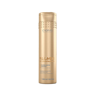 Cadiveu Color Protecting Shampoo for Blonde Hair - Maintains Vibrancy, Repairs Damage - 8.45 fl oz Cadiveu Blonde Shampoo - Color Protecting & Repair color protecting shampoo, blonde hair care, Cadiveu Blonde Reconstructor, hair reconstructor shampoo, color safe shampoo, blonde hair color protection, hair repair shampoo, vibrant hair color, healthy hair care, hair care products for blonde hair