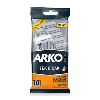 Arko Men's Razor Blades - Patented Technology for Smooth Shave, Anti-Irritation, Ergonomic Grip Arko Men's Razor Blades - Smooth Shave & Anti-Irritation Razor Blades, Men's Shaving, Shaving Blades, Safety Razors, Shaving Accessories, Men's Grooming, Personal Care, Grooming Essentials, Shaving Tools, Razor Blade Set