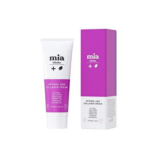 Mia Klinika Anti-Aging Cream with Retinol and Collagen - Reduces Wrinkles, Improves Skin Elasticity - 1.69 fl oz Mia Klinika Anti-Aging Cream with Retinol & Collagen anti-aging cream, retinol cream, collagen cream, skincare product, wrinkle reduction, skin elasticity, nourishing skincare, Mia Klinika, anti-aging benefits, skincare routine, youthful appearance, fine lines reduction, skin nourishment, sensitive skin friendly