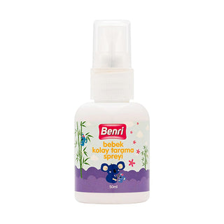benri hair detangling spray 50ml mini size, children hair care spray by benri Benri Hair Detangling Spray - Nourishing Mini Size for Kids | 1.69 fl. oz. Benri Detangling Spray - 50 ml for Kids benri, hair-detangling-spray, children-hair-care, nourishing-spray, easy-combing, parents, keratin-spray, mini-size, ai-generated, kids