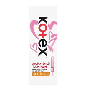 Kotex Normal Absorbency Applicator Tampon for Women - 8 Count, Reliable Menstrual Hygiene & Protection Kotex Normal Absorbency Tampon - Reliable Menstrual Protection tampon, menstrual hygiene, applicator tampon, normal absorbency tampon, Kotex tampon, women's health, menstrual products, feminine hygiene, hygiene products, menstrual care, period protection, Kotex, applicator tampons, normal flow tampon, reliable menstrual protection