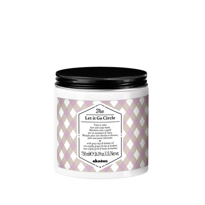 Davines The Let It Go Circle Hair Relaxing Mask 750ml - Nourishing & Large Capacity