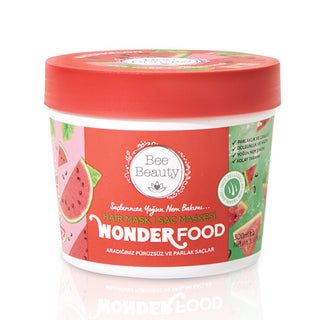 Bee Beauty Watermelon Drop Hair Mask: Volumizing & Moisturizing Hair Treatment for Thin, Fine Hair - Add Shine & Body Bee Beauty Watermelon Hair Mask: Volumize Thin Hair! watermelon hair mask, volumizing hair mask, hair mask for thin hair, moisturizing hair treatment, hair mask for fine hair, hair volume mask, bee beauty hair mask, hair mask, thin hair, fine hair, volume, moisture, shine, watermelon extract, hydrating, repairing, damaged hair, intense care, hair treatment, hair care, beauty, volumizing hair
