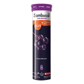 sambucol plus 15 effervescent tablet packaging, effervescent tablets dissolving in water, sambucol plus tablets on a table Sambucol Plus 15 Tablets - Effervescent Immunity Support | 15 Pack Sambucol Plus 15 Tablets - Effervescent Immunity Support sambucol, effervescent-tablets, immunity-support, vegan, vegetarian, health-supplements, dietary-supplements, no-sugar, gluten-free, ai-generated