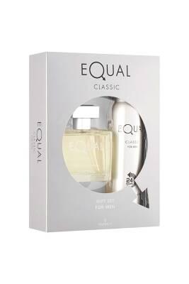 Equal Men's Fragrance and Deodorant Set - 150ml Deo Spray & 75ml Perfume - Long Lasting Odor Protection & Pleasant Fragrance Equal Men's Fragrance & Deodorant Set - 150ml + 75ml men's fragrance set, deodorant and perfume combination, grooming products for men, men's perfume, deodorant spray, personal grooming, men's grooming, fragrance for men, long-lasting deodorant, masculine scent, Equal products