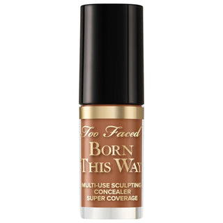 Born This Way Mini Super Coverage Multi-Use Concealer: Full Coverage, Natural Finish, Hydrating, Vegan, and Cruelty-Free Imperfection Camouflage Born This Way Concealer: Full Coverage, Natural Finish, Vegan full coverage concealer, natural finish concealer, hydrating concealer, multi-use concealer, long-wearing concealer, vegan concealer, cruelty-free concealer, born this way concealer, concealer for flawless skin, crease-free concealer, concealer, makeup, beauty, cosmetics, full coverage makeup, vegan make