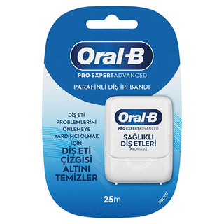 Oral-B Pro-Expert Clinic Line Dental Floss 25m - Mint Flavored, Gentle on Gums Oral-B Pro-Expert Clinic Line Dental Floss 25m dental floss, oral hygiene, mint flavored floss, interdental cleaning, gum care, oral care, flossing, dental health, healthy gums, mint dental floss, Oral-B, Pro-Expert, Clinic Line, gentle on gums, easy to use, 25m dental floss