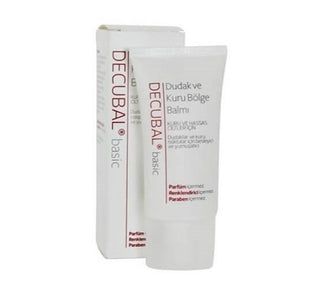 Decubal Basic Lip and Dry Skin Balm - Nourishing, Paraben-Free, Fragrance-Free - 30 ml