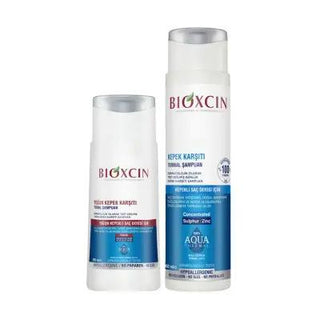 Bioxcin Aqua Thermal Anti-Dandruff Shampoo Set: Soothe Itchy Scalp & Eliminate Dandruff with Mineral-Rich Thermal Water (200ml + 300ml) Bioxcin Anti-Dandruff Shampoo Set: Thermal Water, Itch Relief anti dandruff shampoo, dandruff shampoo, thermal water shampoo, Bioxcin shampoo, itchy scalp shampoo, dandruff treatment, shampoo set, anti-dandruff, thermal water, itchy scalp, flaky scalp, scalp care, hair care, shampoo, cleanser, scalp treatment, dry scalp, sensitive scalp, mineral shampoo, gentle shampoo, dan