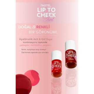 Pastel Lip To Cheek Tint - Carmen: Vegan, Raspberry Scented, & Hyaluronic Acid Infused for Natural Color & Hydration Pastel Vegan Lip & Cheek Tint: Natural Color & Hydration Lip and cheek tint, Vegan lip tint, Natural makeup, Hyaluronic acid lip tint, Raspberry scented tint, Paraben-free cheek tint, Water-based lip color, Cruelty-free makeup, Lip tint, Cheek tint, Vegan makeup, Natural lip color, Hydrating lip tint, Raspberry lip tint, Paraben-free makeup, Water-based cheek color, Cruelty-free beauty, Natur