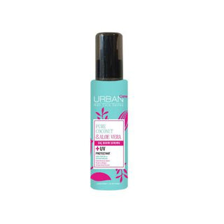 urban care coconut aloe vera hair serum 75ml bottle, urban care hair serum texture Urban Care Coconut Aloe Vera Hair Serum - 75 ml Urban Care Coconut Aloe Vera Hair Serum | 75 ml coconut-hair-serum, aloe-vera-hair-care, vegan-hair-products, color-protection-serum, damaged-hair-solution, hair-restoration, urban-care, hair-care, hair-serum, ai-generated