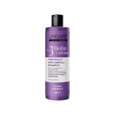 URBAN Care Expert Biotin & Caffeine Anti-Hair Loss Shampoo - Nourishing Hair Care for Healthier Growth, 350ml