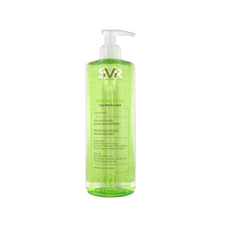 SVR Sebiaclear Eau Micellaire Micellar Water Solution - Gentle Cleansing for Sensitive Skin, Dermatologically Tested, 13.53 fl oz SVR Sebiaclear Eau Micellaire - Gentle Micellar Water for Sensitive Skin SVR Sebiaclear Eau Micellaire, Micellar water for sensitive skin, Gentle cleansing solution, Dermatologically tested skincare, Skincare for sensitive skin types, Sensitive skin care, Micellar water, Gentle skincare, Dermatologist recommended, Skincare routine, Makeup remover, Non-irritating skincare