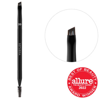 PRO Brow Brush #20 by Anastasia Beverly Hills - Double-Ended Vegan Brow Brush for Precise Application & Grooming PRO Brow Brush #20 - Vegan Brow Brush for Precise Brows brow brush, makeup brush, vegan synthetic bristles, sustainable packaging, double-ended brush, precise application, grooming, makeup enthusiasts, environmentally conscious, beauty tools, brow care, makeup routine, professional-grade