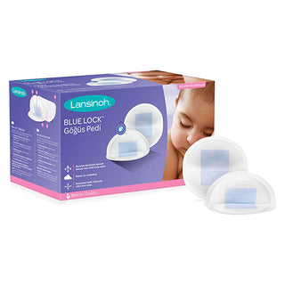 lansinoh blue lock breast pads, 36 pack of breast pads, ultra absorbent breastfeeding pads Lansinoh Blue Lock Breast Pads - 36 Pack Lansinoh Breast Pads - Blue Lock Technology | 36 Pack lansinoh, breast-pads, blue-lock, breastfeeding, new-mothers, women-health, hygienic, comfortable, absorbent, ai-generated