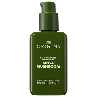 Dr. Andrew Weil for Origins Mega-Mushroom Fortifying Emulsion: Soothe Redness, Hydrate & Protect with Vegan Skincare Origins Mega-Mushroom Moisturizer: Vegan Hydration & Redness Relief Mushroom moisturizer, Vegan skincare, Hyaluronic acid moisturizer, Redness reduction skincare, Free radical protection skincare, Dr. Andrew Weil Origins Mega-Mushroom, Natural skincare, Lightweight gel moisturizer, Hydrating moisturizer for dry skin, Organic olive oil skincare, Facial Moisturizer, Dry skin, Red skin, Irritate