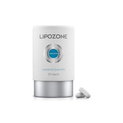 Lipozone - Liposomal Quercetin 125mg Supplement for Immune Support - 30 Capsules