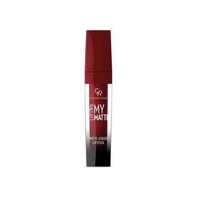 Golden Rose Matte Liquid Lipstick No. 13: Long-Lasting, Affordable Red Lip Color - Best Matte Liquid Lip for Bold Sophis
