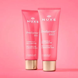 Nuxe Creme Prodigieuse Boost Multi-Correction Silky Cream - Natural Anti-Aging Hydrating Cream for Normal to Dry Skin Nuxe Creme Prodigieuse Boost - Natural Anti-Aging Cream Nuxe Creme Prodigieuse Boost, Multi-correction cream, Natural skincare, Anti-aging cream, Hydrating cream, Normal to dry skin, Jasmine flower antioxidant complex, Hyaluronic acid, Macadamia nut oil, Silky texture, Natural ingredients, Skincare routine, Anti-aging solution, Dry skin care, Sensitive skin friendly