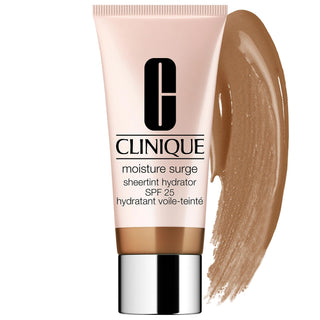 Clinique Moisture Surge Sheertint Hydrator Broad Spectrum SPF 25 Tinted Moisturizer - 12 Hour Hydration, Natural Finish, Paraben-Free Moisture Surge Sheertint Hydrator SPF 25 - 12 Hour Hydration & Natural Finish tinted moisturizer, SPF 25, hydrating skincare, broad spectrum sunscreen, natural finish makeup, paraben-free skincare, phthalate-free cosmetics, moisturizer with SPF, daily skincare, lightweight moisturizer, non-greasy, natural finish, sweat-resistant, humidity-resistant, cleaner skincare, Clinique