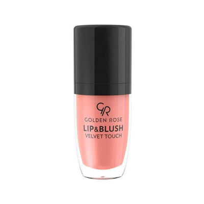 Golden Rose Velvet Touch Lip & Blush - No. 02 - Cream Blush, Velvet Lipstick & Cheek Tint | Multi-Use Makeup Cosmetics
