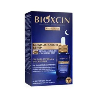 bioxcin age reverse night serum 30ml, anti-aging serum for mature skin Bioxcin Age Reverse Night Serum - Anti-Aging | 30 ml Bioxcin Age Reverse Night Serum - Anti-Aging | 30 ml bioxcin, anti-aging, night-serum, skincare, wrinkle-reduction, hydration, skin-renewal, sensitive-skin, age-reverse, ai-generated