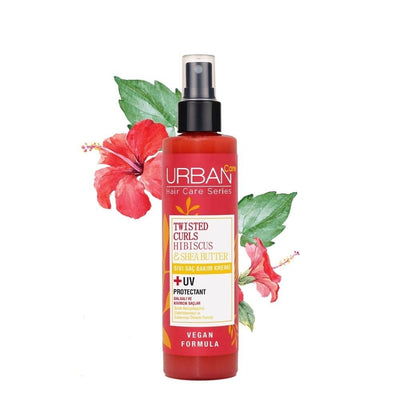 Urban Twisted Curls Hibiscus & Shea Butter Hair Care - Moisturizing, Paraben-Free, 6.76 fl oz