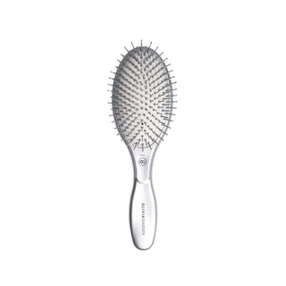 Olivia Garden Expert Care Curve Boar Nylon Bristles Hair Brush - Silver, Gentle Detangling & Styling for All Hair Types Olivia Garden Curve Boar Nylon Bristles Hair Brush - Silver Hair Brush, Boar Nylon Bristles Hair Brush, Olivia Garden Hair Care, Curve Hair Brush, Silver Hair Brush, Gentle Detangling, Hair Styling, Professional Hair Care, Hair Care Tools, Beauty Essentials, Personal Care
