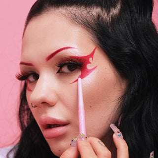 Soda Eyeliner Pencil - Waterproof, Long-Lasting Eye Makeup with Built-in Sharpener - Black Heart Soda Eyeliner Pencil - Waterproof & Long-Lasting Eye Makeup eyeliner pencil, waterproof eye makeup, long-lasting eye makeup, cosmetics, eye pencil with sharpener, black heart, soda cosmetics, durable eye makeup, easy-to-use cosmetics, vibrant eye colors, makeup essentials, beauty products, long-wearing eyeliner