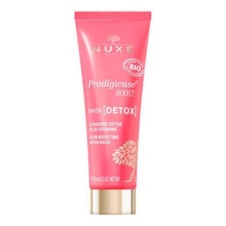 Nuxe Prodigieuse Boost Glow Boosting Detox Mask: Vegan Facial Mask for Radiant & Bright Skin - 75ml Nuxe Glow Boosting Detox Mask - Vegan Facial for Radiant Skin Glow Boosting Detox Mask, Vegan Facial Mask, Brightening Face Mask, Nuxe Mask, Radiance Mask, Detoxifying Face Treatment, Skin Brightening Mask, Facial Mask for Dull Skin, facial mask, face mask, detox mask, glow mask, radiance, brightening, detoxifying, vegan, cruelty-free, skincare, beauty, facial treatment, at-home facial, skin radiance, dull sk