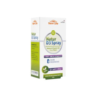 new-life-natur-d3-spray-1000iu-20ml, new-life-d3-spray-side-view, new-life-d3-spray-open-cap New Life D3 Spray - 1000 IU Vitamin | 20 ml New Life D3 Spray - 1000 IU Vitamin | 20 ml d3-vitamin, vitamin-spray, vegan, vegetarian, health-supplement, new-life, nutritional-supplement, immune-support, bone-health, ai-generated