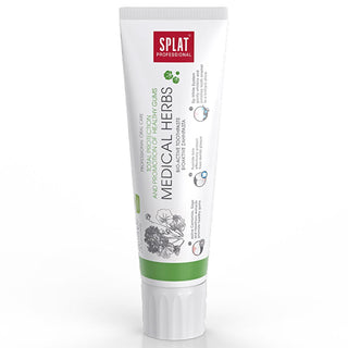 Splat Professional Medical Herbs Toothpaste 3.38 fl oz - Natural Herbal Oral Care for Healthy Gums and Teeth Splat Natural Toothpaste for Healthy Gums natural toothpaste, herbal toothpaste, Splat toothpaste, medical herbs toothpaste, chemical-free oral care, oral hygiene, gum health, tooth enamel, whitening toothpaste, natural oral care, healthy gums, healthy teeth, sensitive teeth, sensitive gums, eco-friendly toothpaste, natural ingredients, chemical-free toothpaste