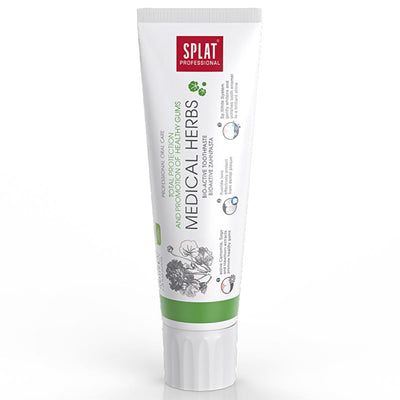 Splat Professional Medical Herbs Toothpaste 3.38 fl oz - Natural Herbal Oral Care for Healthy Gums and Teeth