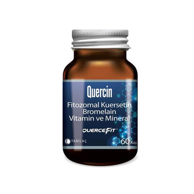 Quercin Fitozomal Quercetin Bromelain Dietary Supplement - 60 Capsules with Antioxidant & Immune Support