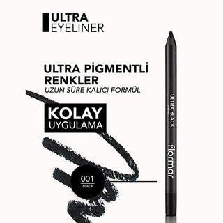Flormar Ultra Pigmented Matte Eye Pencil - Intense Color, Soft Tip Eyeliner for Dramatic Eye Makeup Flormar Matte Eye Pencil - Ultra Pigmented, Soft Tip Eyeliner matte eye pencil, highly pigmented eyeliner, soft tip eye pencil, Flormar eye pencil, long lasting eye liner, smudge proof eye pencil, eyeliner pencil, eye makeup, eye pencil, eyeliner, matte eyeliner, pigmented eyeliner, soft tip eyeliner, wooden pencil, eye makeup, dramatic eye makeup, long-lasting, smudge proof, intense color, defining eyes, enh
