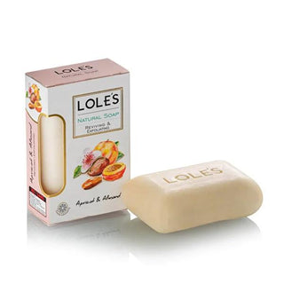 Lole's Natural Apricot & Almond Soap - Moisturizing, Vitamin E Enriched, 150g Lole's Natural Apricot & Almond Soap - Moisturizing & Nourishing Natural Soap, Apricot and Almond Soap, Organic Skincare, Moisturizing Soap, Vitamin E Soap, Chemical-Free Skincare, Nourishing Soap, Gentle Cleansing, Antioxidant Skincare, Skincare Essentials, Natural Skincare Products