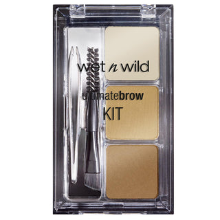 Wet n Wild Ultimate Brow Kit Soft Brown - Eyebrow Kit with 3 Shades & Dual-Ended Applicator Wet n Wild Ultimate Brow Kit Soft Brown - 3 Shades & Dual-Ended Applicator eyebrow kit, brow powder, wet n wild Ultimate Brow Kit, eyebrow shaping, makeup for eyebrows, brow grooming, beauty essentials, cosmetics, makeup kits, brow care, beauty products, wet n wild cosmetics