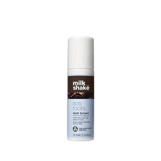 milk_shake Sos Roots Dark Brown Hair Color - 75 ml Temporary Hair Dye for Dark Brown Hair