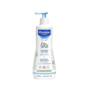 Mustela Dermo-Cleansing Hair and Body Cleansing Gel - Gentle, Dermatologically Tested, 16.91 fl oz Mustela Dermo-Cleansing Gel - Gentle & Dermatologically Tested Mustela Dermo-Cleansing Gel, gentle hair and body wash, dermatologically tested cleansing gel, sensitive skin care products, baby body wash, Mustela, gentle cleansing, baby care, sensitive skin, dermo-cleansing, hair and body gel