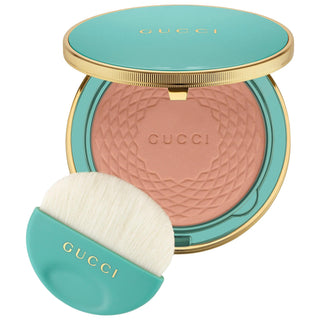 Gucci Sun-Kissed Glow Bronzer - Hydrating, Buildable Makeup for Natural Glow Gucci Bronzer for Natural Glow - Hydrating & Buildable Gucci bronzer, natural sun-kissed glow, hydrating bronzer, buildable makeup, floral scent bronzer, makeup, cheek makeup, bronzer makeup, cosmetics, beauty products, skincare makeup, hyaluronic acid, shea butter, soft-focus microspheres, biomimicry pigments