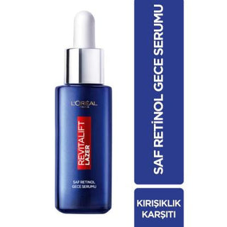 Loreal Paris Revitalift Anti-Aging Night Serum with Saf Retinol (Vitamin A) - 30ml Loreal Paris Revitalift Anti-Aging Night Serum - Reduce Deep Wrinkles Loreal Paris Revitalift, Anti-Aging Night Serum, Saf Retinol, Vitamin A Serum, Deep Wrinkle Reduction, Anti-Aging Skincare, Nighttime Skincare Routine, Skincare for Women, Skincare for Men, Hydrating Serum, Wrinkle Reduction, Retinol Skincare, Skincare Essentials, Beauty Products, Skincare Routine, Anti-Aging Products
